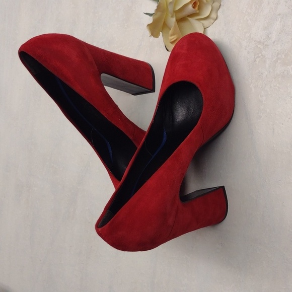 Latitude Femme made in Italy shoes women size 39 ( 8 ) Red color - Picture 10 of 10